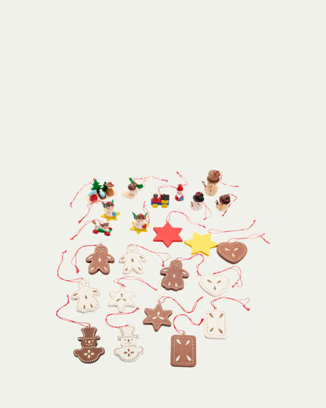 Christmas Advent Calendar Ornaments